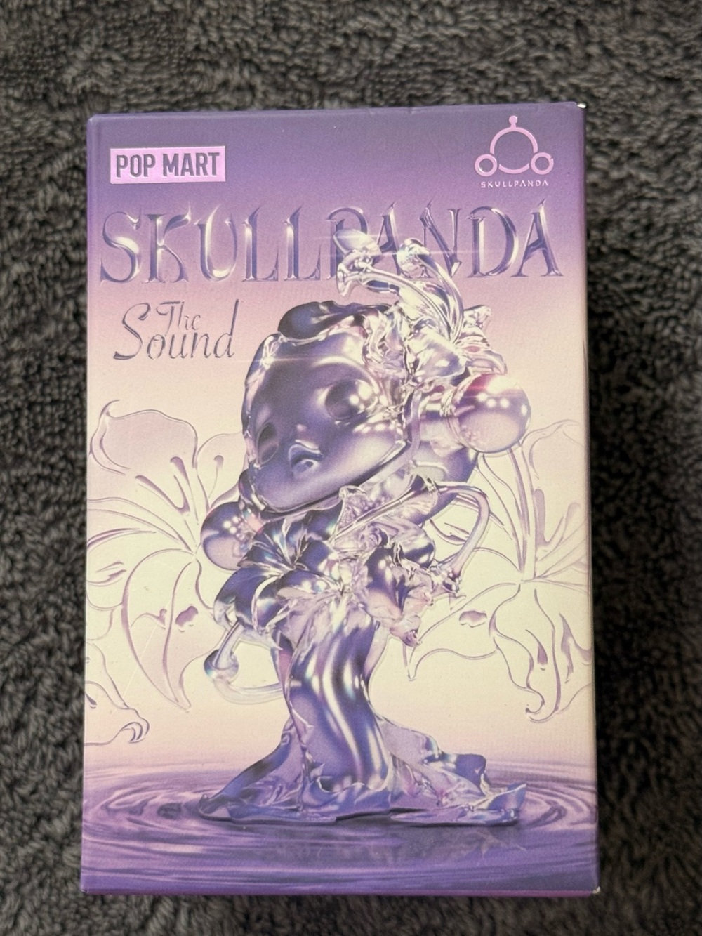 POP MART Skullpanda The Sound Purple Designer Figure